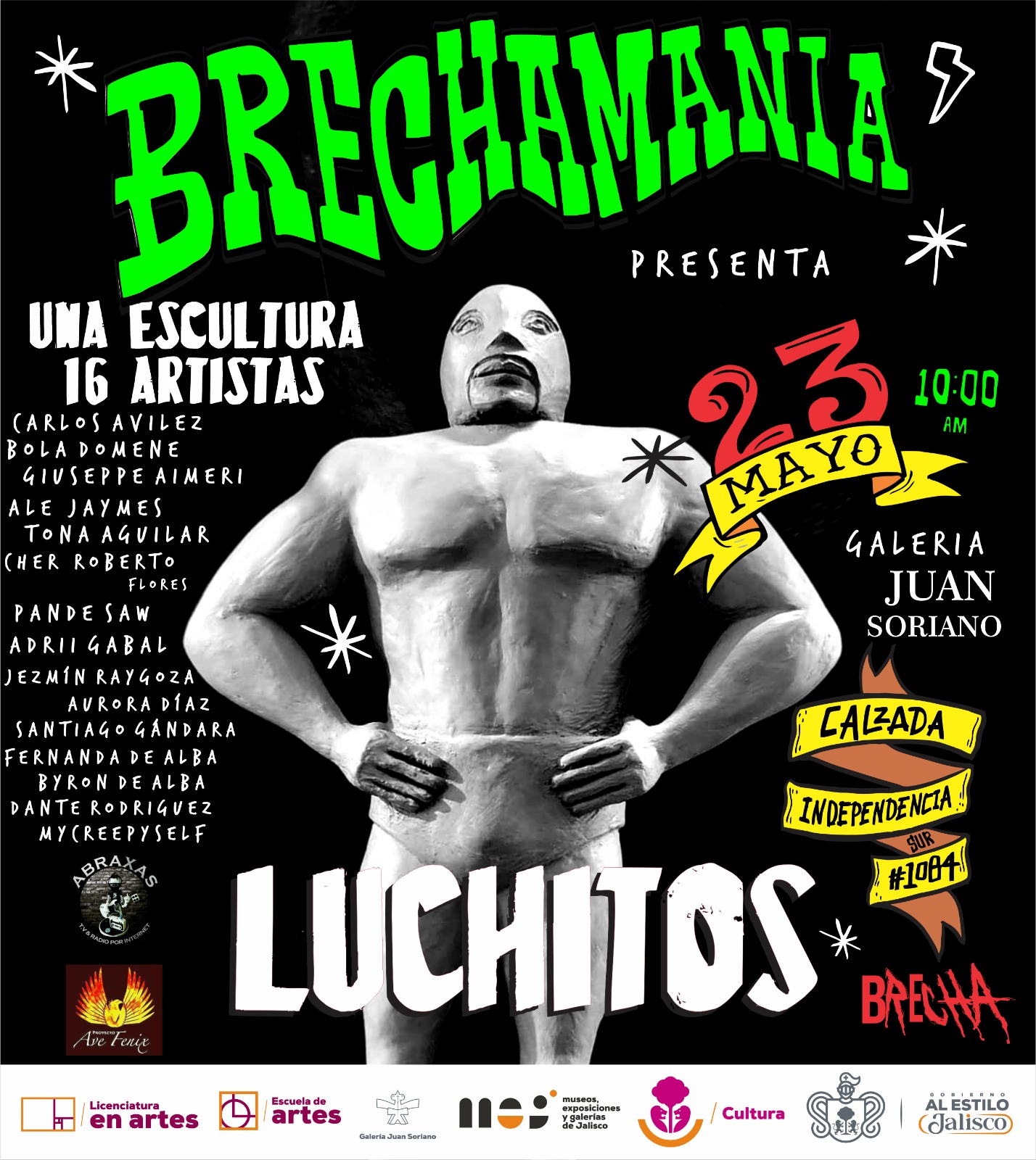 Cartel ilustrado de Brechamanía 6